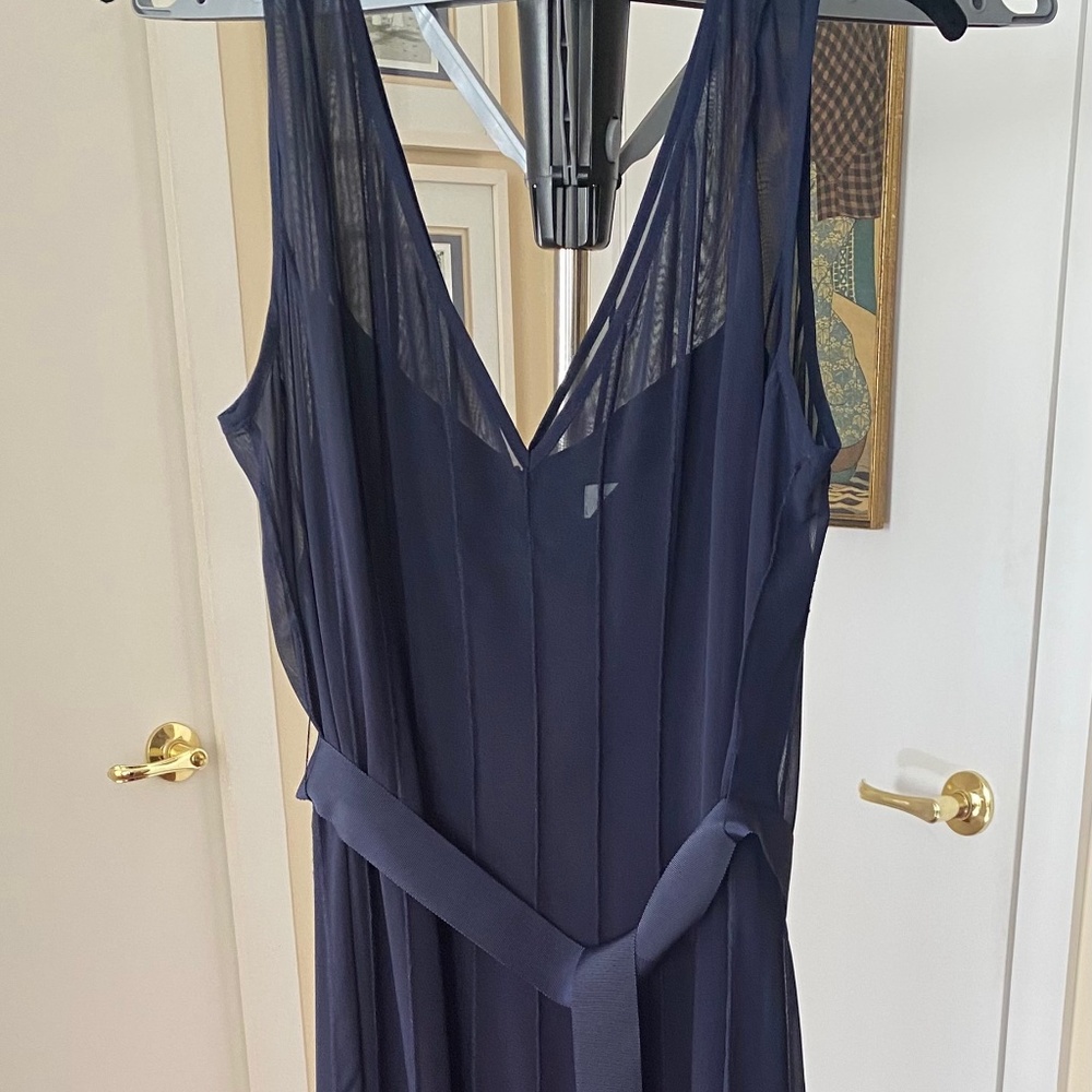 Navy blue Calvin Klein formal long gown